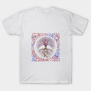 Tree of life with the roots of DNA T-Shirt